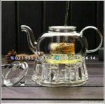 پایه وارمر شیشه ای قلب