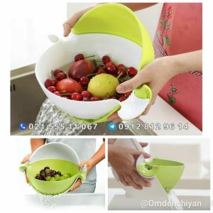 آبکش و لگن چرخشی مانیا
