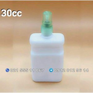 اسپری محلول پاش سفید کتابی 30cc