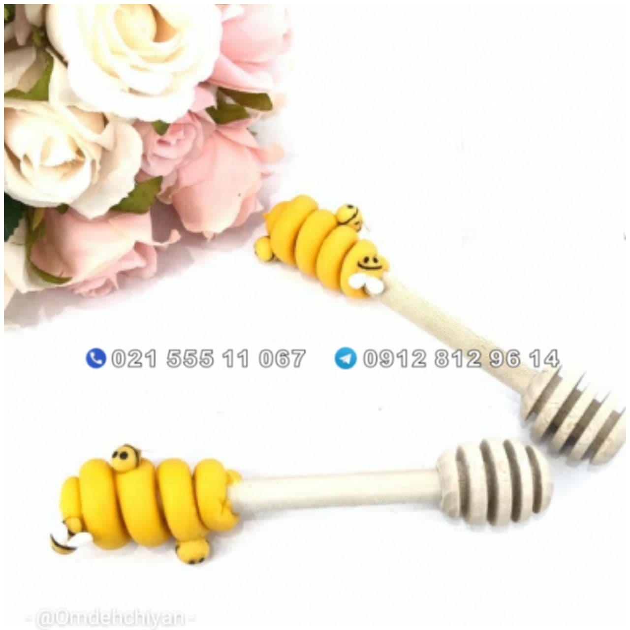 پخش عمده قاشق عسل فانتزی دسته زنبوری قاشق عسل فانتزی دسته زنبوری