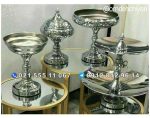 سرویس پذیرایی 4 تکه سیلور پایه دار