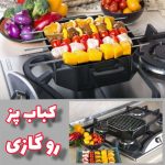 کباب پز روگازی بهمراه 6 عدد سیخ QB