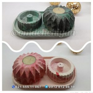 جا شمعی و عودسوز سنگ استند دار
