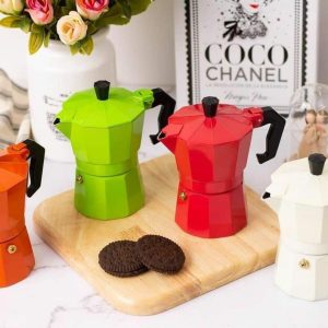 قهوه جوش و اسپرسو 6 کاپ رنگی