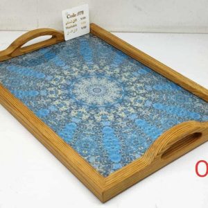 سینی پذیرایی 3 بعدی چوب ترمو