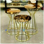میز عسلی 3 عددی چتری