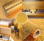 فویل کابینتی طلایی 3 متری