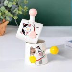 ماگ گربه سرامیکی بوکسور فانتزی - Image 2