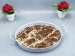 سینی فلزی کف طرح سنگ ماربل لوکس