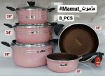 سرویس قابلمه گرانیتی 8 پارچه کف  زنبوری ماموت - Image 2