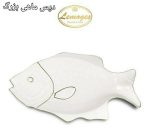 کاسه دیس طرح ماهی بزرگ لمون کارینا