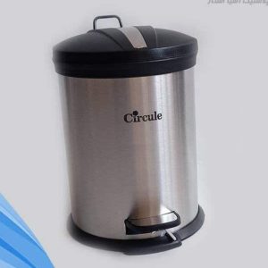 سطل استیل پدال دار