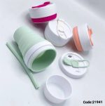 لیوان سیلیکونی تاشو دربدار چین - Image 2