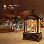 باکس فانوس کریسمس چراغدار موزیکال - Image 3