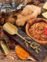 قاشق آجیل برنزی آنتیک