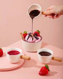 سس خوری دسته چوبی مایا