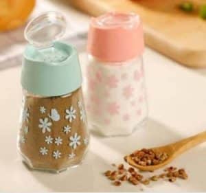 نمکپاش 2 عددی پافیلی شیشه ای
