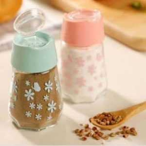 نمکپاش 2 عددی پافیلی شیشه ای