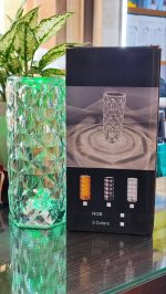 آباژور شارژی کریستال لمسی کنترل دار - Image 2