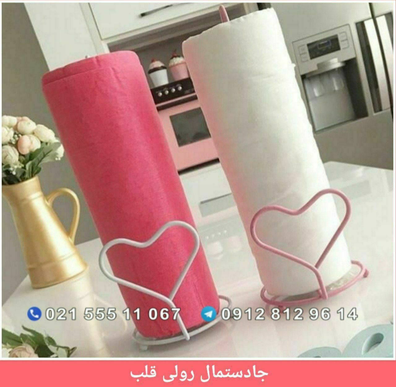 IMG_20250720_212457_831 جادستمال رولی فلزی روکش پلاستیک قلب - Image 1