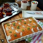 ظرف تارت چینی مستطیل بزرگ