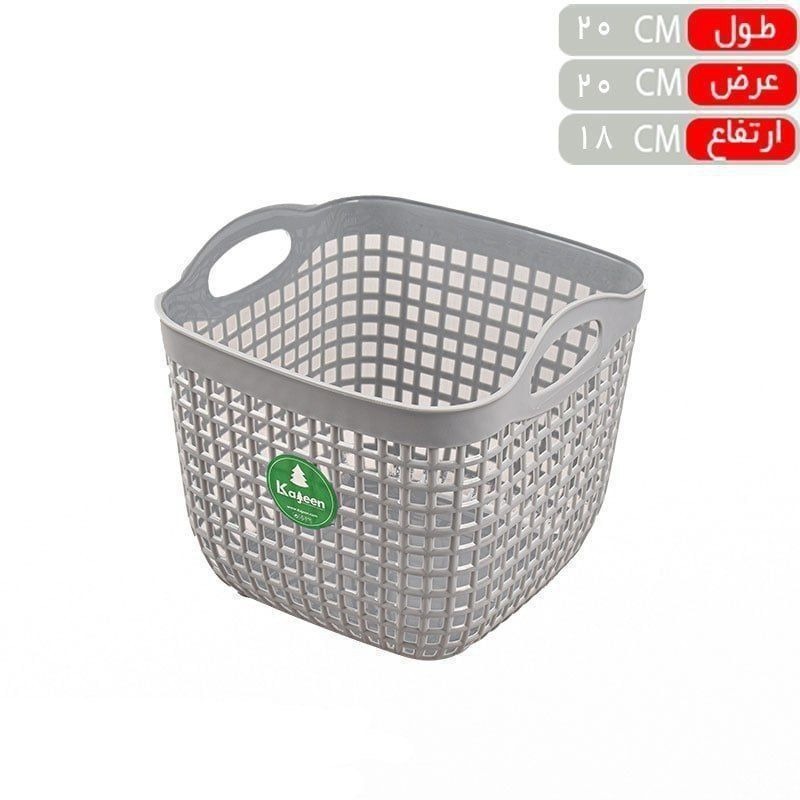 IMG_20260721_204855_376 سبد همهکاره دستهدار طرح ایکیا مدل کاجین (Kajin) - تصویر 1