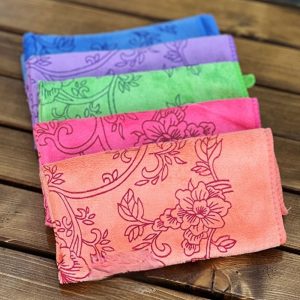 دستمال طرح گل ۴۰×۴۰ با کیفیت بالا برای مصارف آشپزخانه - فروش عمده