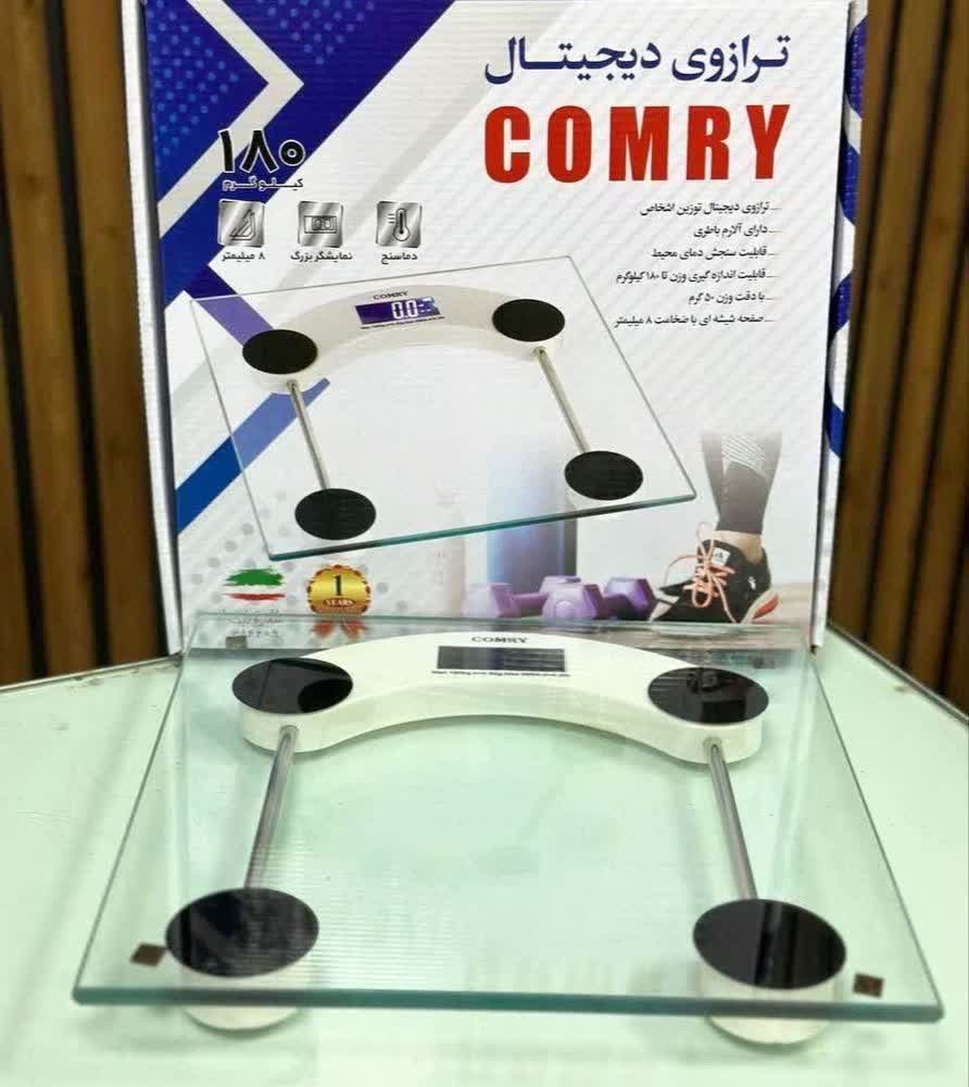 ترازو دیجیتال شفاف CAMERY ۱۸۰ کیلوگرم ترازو وزنکشی شفاف دیجیتال ۱۸۰ کیلویی برند CAMERY