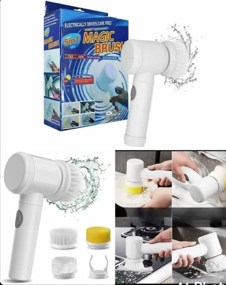 خرید فرچه شارژی مجیک براش (Magic Brush) فرچه شارژی مجیک براش با قابلیت شارژ USB برای نظافت آسان سطوح