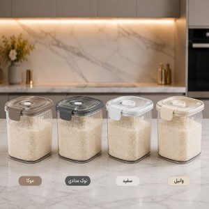 جابرنجی ۱۰ کیلویی شالیز با بدنه شفاف و درب محکم