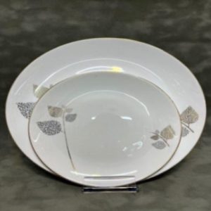 سرویس آرکوپال ۲۶ پارچه طرح شاخه نبات با لبه طلایی شیک