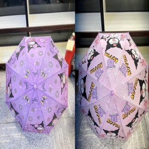 چتر کودک کرومی طرح فانتزی و دخترانه ضدآب
